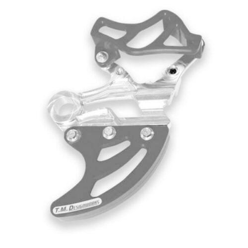 T.M.DESIGNWORKSリアディスクローター&amp;キャリパーガードKAWASAKI黒