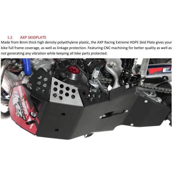 AXP SKID PLATE W.LINK PROTECTION MY'21