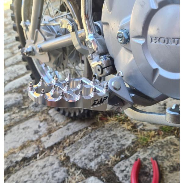 ZAPTECHNIX E-PEGアルミワイドステップKAWASAKI KLX110/HONDA CR...