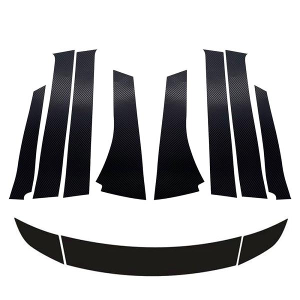 【互換品】 ホンダ フィット ハイブリッド サイドピラーカーボン調 ステッカー GK系 GP系 20...