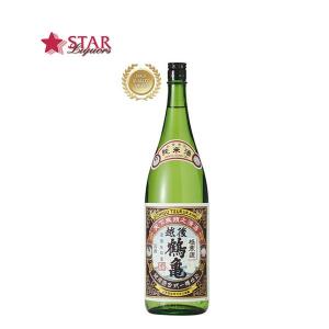 御中元 暑中御見舞 ギフト 日本酒 越後鶴亀 純米酒 1800ml 御祝 御礼 内祝 御供 お返し ご挨拶 プレゼント 贈り物 お誕生日 新築祝 心ばかり
