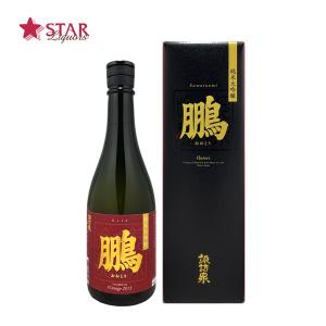 ヤフーショッピング 母の日 ギフト 日本酒 諏訪泉 純米大吟醸 鵬ゴールド 720ml 専用化粧箱入り 諏訪泉おおとり