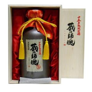 母の日 新生活 ギフト 焼酎 蔵の師魂 喜 数量限定 720ml 芋焼酎 30％ 小正醸造 化粧箱入り 十五年熟成古酒｜stary