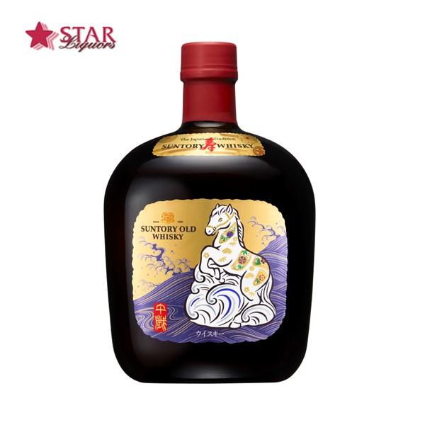 御歳暮 クリスマス ウィスキー サントリーウイスキーオールド 700ml 2026年干支ラベル 午歳...