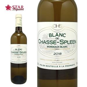 父の日 お中元 ワイン ブラン ド シャス スプリーン [2018] Blanc de Shasse Spleen 白ワイン 750ml ムーリス＆リストラック wine｜stary