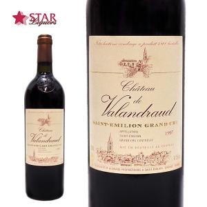 母の日 新生活 ワイン シャトー ヴァランドロー 1997 chateau Valandraud 赤ワイン 750ml シャトー・ヴァランドロー フランス ボルドー サン テミリオン｜stary