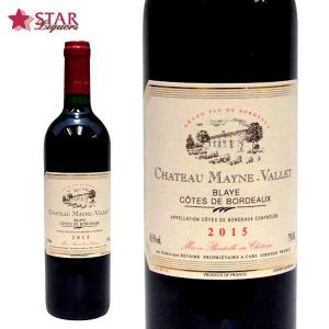 父の日 お中元 ワイン シャトー メイヌ ヴァレ 2015 chateau Mayne Vallet 赤ワイン 750ml 御祝 御礼｜stary