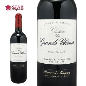 父の日 ワイン ギフト シャトー レ グラン シェーヌ 2007 Ch.Les Grandes Chenes 赤ワイン 750ml フランス ボルド− メドック フルボディ｜stary