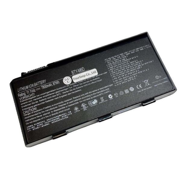Bty-m6d 11.1V 87Wh msi ノート PC ノートパソコン 純正 交換用バッテリー