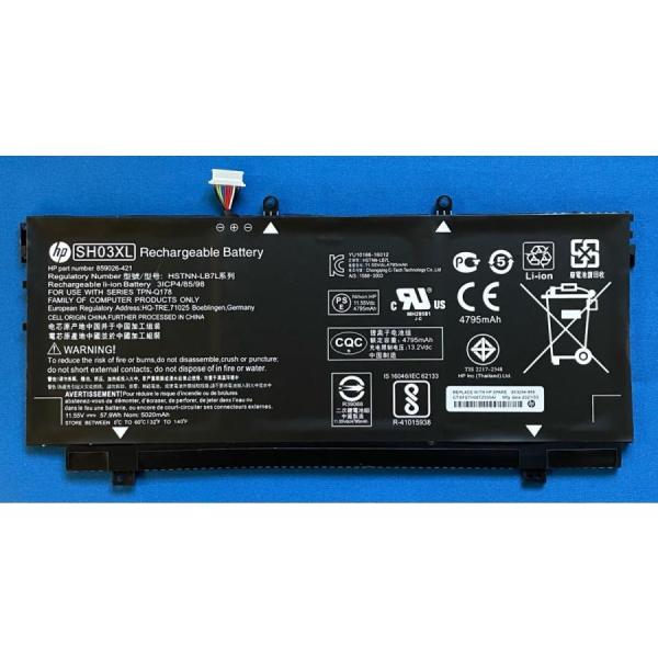 純正 新品 HP Spectre x360 13-ac006TU 等用 バッテリー 859026-4...