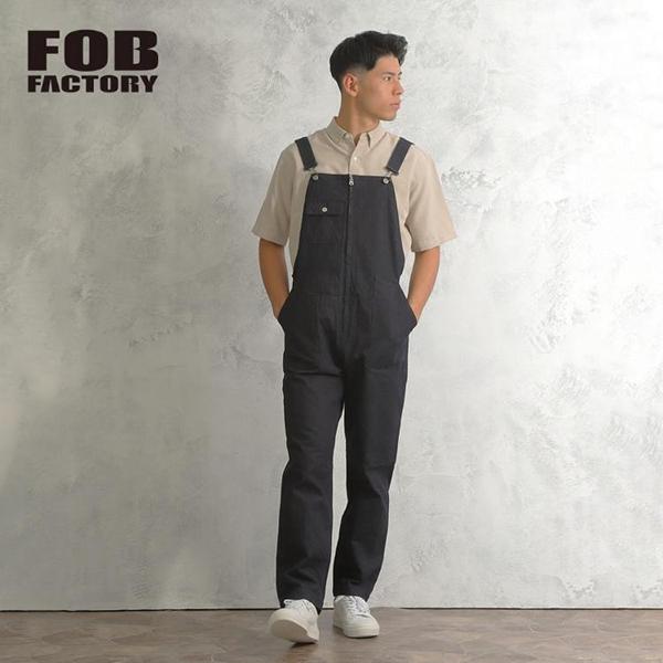 エフオービーファクトリー FOB FACTORY オーバーオール F0517 DENIM OVER-...