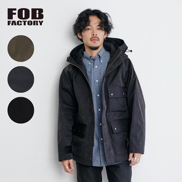 エフオービーファクトリー FOB FACTORY ハイデンシティミリクロス メンズ マウンテンパーカ...