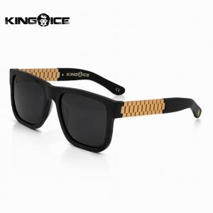 サングラス キングアイス King Ice 太 フレーム 人気ブランド おしゃれ かっこいい / Gold Link Shades with Matte Black Frame｜state