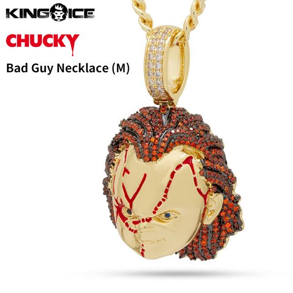 ゴールドネックレス キングアイス King Ice チャッキー CHUCKY アクセサリー ペンダン...