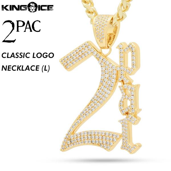 ネックレス キングアイス King Ice 2PAC トゥーパック ゴールド アクセサリー ペンダン...