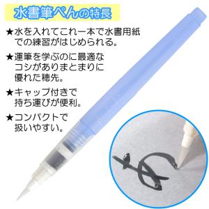 あかしや 水書セット(筆ぺん・用紙)[AZ-1...の詳細画像2