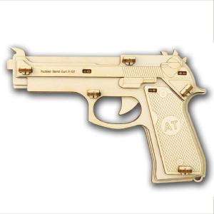 木製9連式輪ゴム銃 58195 輪ゴム銃 自作 射程距離 威力 おもちゃ 工作キット ゴム銃 DIY 夏の工作 盆踊り 縁日 ミニチュア屋台 工作キット 祭