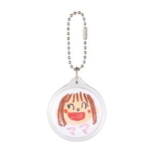 ワンタッチクリアキーホルダー 丸型 58335 ...の商品画像