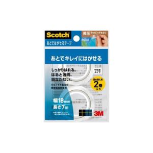 スリーエムスコッチＲあとではがせるテープ１８mm詰替CA18-R2P