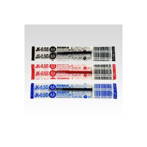 ZEBRA ゼブラ ゲルインクボールペン替芯JK-0.5 赤 RJK-R ZEBRA ゼブラ ゲルインクボールペン替芯JK-0.5 赤 RJK-R