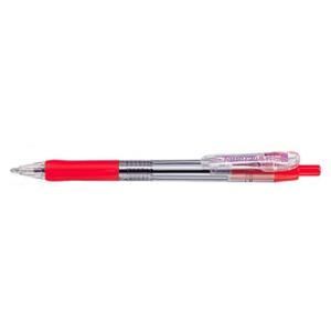 ゼブラ タプリクリップ　ボールペン１．６　赤 BNU5-R