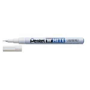 ぺんてる（Pentel） ホワイトマーカー 超極細 筆記幅：0．5ミリ