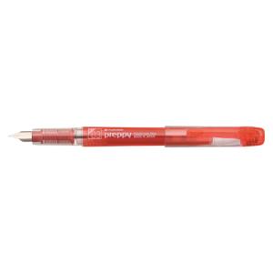 preppy プレピー万年筆 03mm 05mm 透明カラー軸 PSQ-300 低価格 万年筆