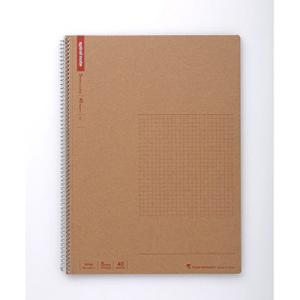 スパイラル B5スパイラルノート5mm方眼 80枚N246ES