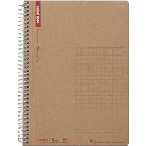 マルマンＢ６　スパイラルノート　５mm方眼　８０枚N248ES