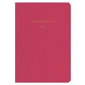 ダイゴー MILL 手帳 2022年ダイアリー A6 ウィークリー ピンク E7422 2021年 12月始まり