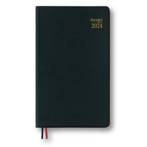 ダイゴー 2024年1月始まり アポイント Appoint E1342 見開き1週間 手帳サイズ ブラック