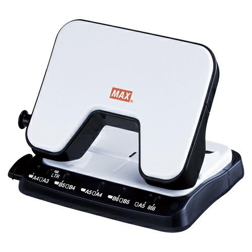 マックス 軽あけパンチ　ＳＣＯＯＶＡ　ホワイト DP-25T/W