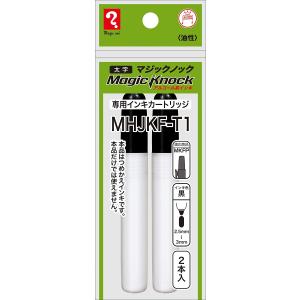 寺西化学工業 ノック 専用カートリッジ 太字 黒 MHJKF-T1
