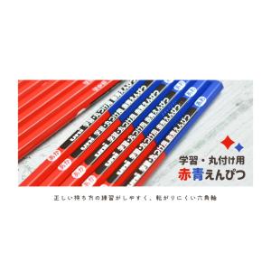 名入れ uni学習 丸つけ用 赤鉛筆 赤青鉛筆...の詳細画像1