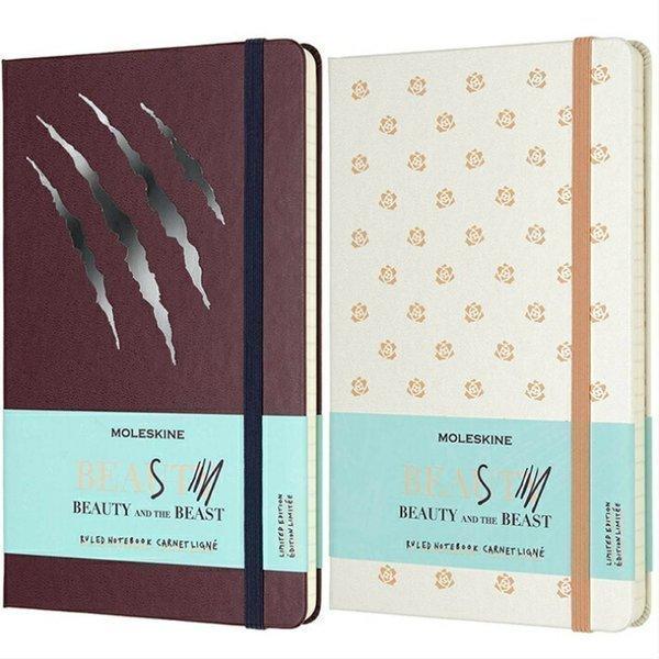 【MOLESKINE　モレスキン】限定版 美女と野獣 ハード ラージ