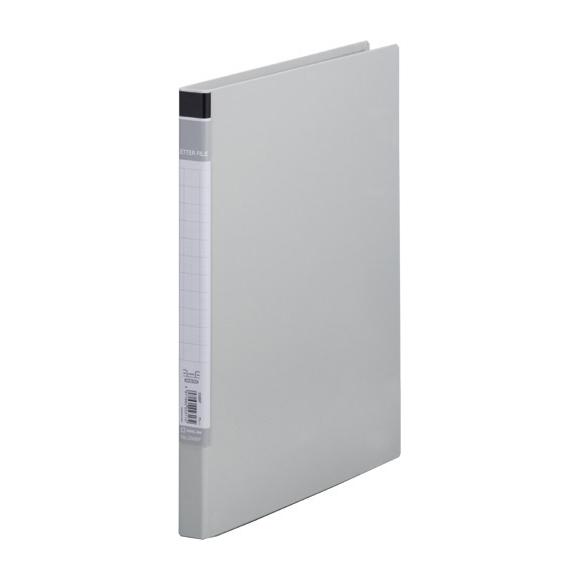 キングジム レターファイルBF 紙貼表紙 A4-S 358BF グレー