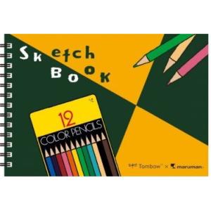 マルマン 限定品 図案シリーズ スケッチブック B6 Tombow