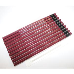 ハイユニ 三菱鉛筆 ダース 12本セット 10H 9H 8H 7H 6H 5H 4H 3H 2H