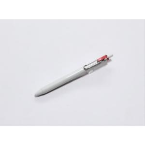 三菱鉛筆 ユニボールワン 0.38ミリ UMN-S-38 白軸 赤インク｜stationery-shimasp