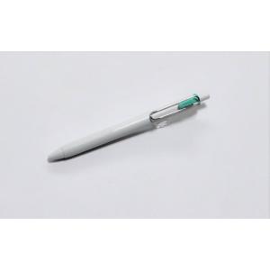 三菱鉛筆 ユニボールワン 0.38ミリ UMN-S-38 白軸 エメラルドインク｜stationery-shimasp