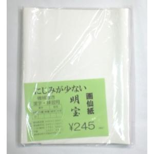 画仙紙 半切 手漉 漢字用 白香箋 書き試し用 10枚 : 文具のしまSP