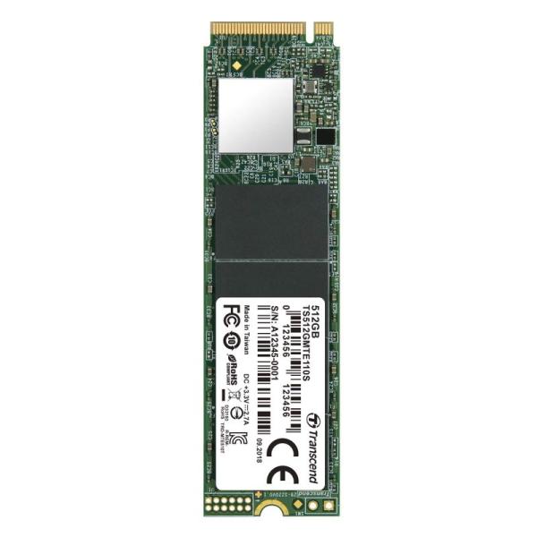 トランセンドジャパン Transcend PCIe M.2 SSD (2280) 512GB NVM...