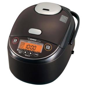 象印 炊飯器 1升（10合） 極め炊き 圧力IHタイプ 日本製 保温30時間 ダークブラウン NP-ZW18-TD