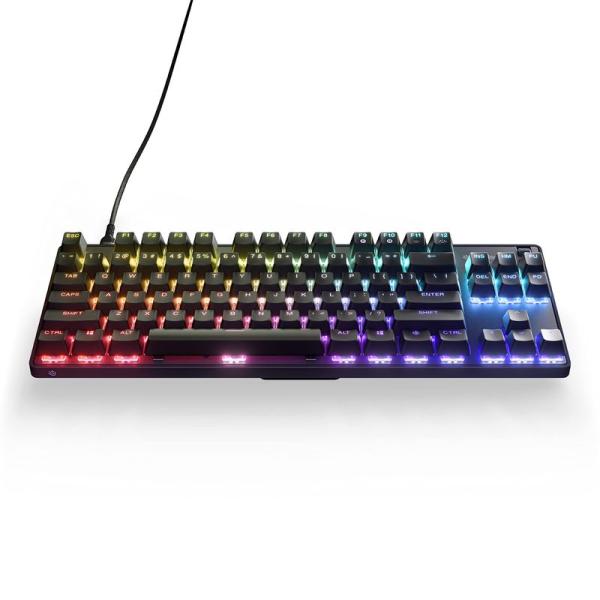 SteelSeries ゲーミングキーボード テンキーレス Apex 9 TKL US 有線 英語配...