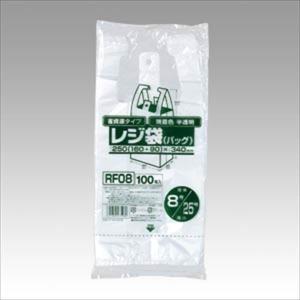 ジャパックスレジ袋無着色半透明省資源 RF08
