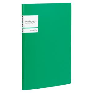 セキセイアドワンポケットファイルA5 グリーンAD-2655-30 グリーン
