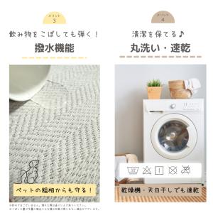 ソファーカバー 撥水 【ピタッと貼り付いてズレ...の詳細画像4