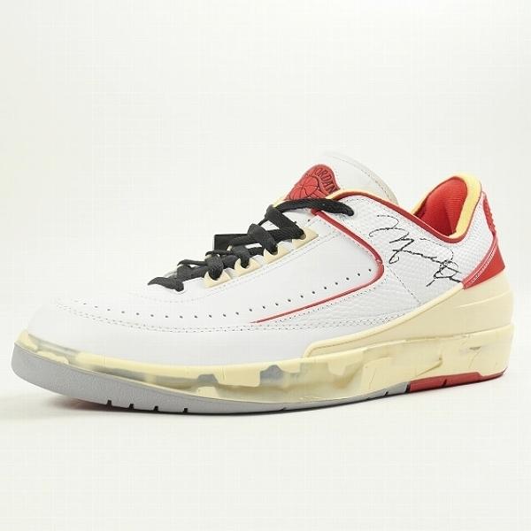 OFF WHITE オフホワイト ×NIKE ナイキ AIR JORDAN 2 RETRO LOW ...