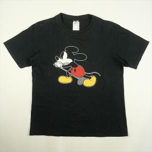 NUMBER NINE ナンバーナイン Tokyo Mickey Weeks2000 ミッキーマウスプリントTシャツ 黒 Size 【4】 【中古品-良い】 20739531｜stay246