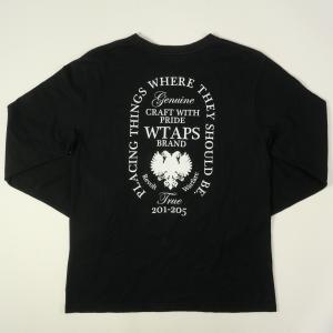 WTAPS ダブルタップス HERALDRY L/S TEE ロンT 黒 Size 【S】 【中古品-良い】 20740058｜stay246